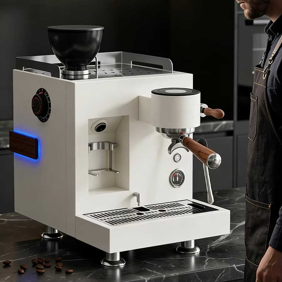 Coffee Grinder Burr Flat - Molinillo de Café Inteligente con Pantalla