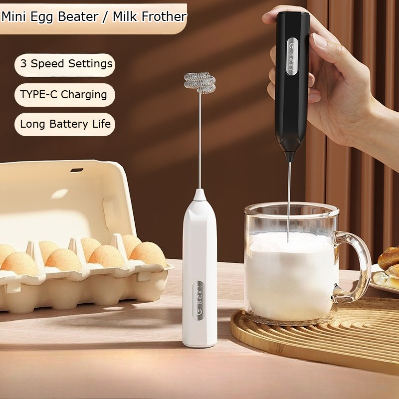 Coffee Equipment For Home - Nuevo Espumador de Leche Eléctrico Portátil,