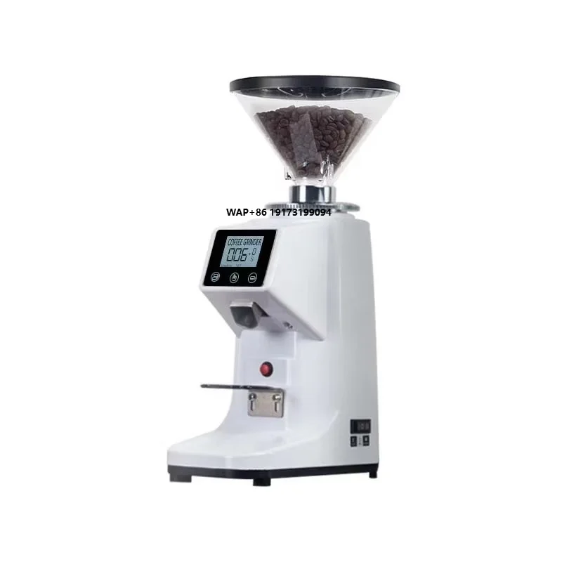 Coffee Grinder Burr Flat - Molinillo de Café Comercial Automático de