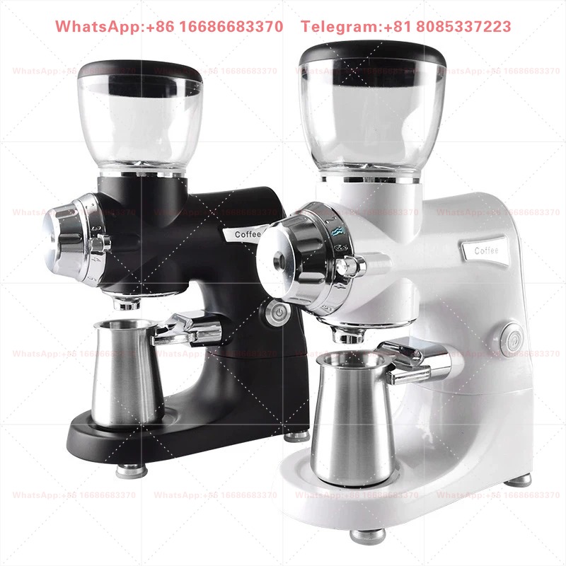 Molinillo de Café Automático d - Coffee Grinder Burr Flat reseña y precio