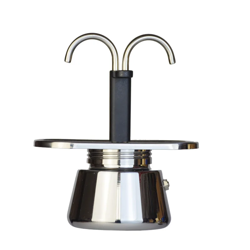 Mini olla Moka de 200ML, doble - Coffee Equipment Wdt reseña y precio