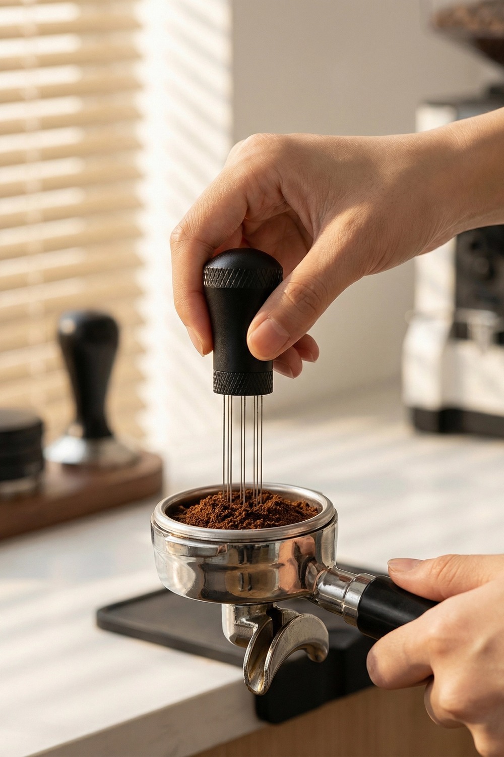 Herramienta de Distribución de - Coffee Equipment Wdt reseña y precio