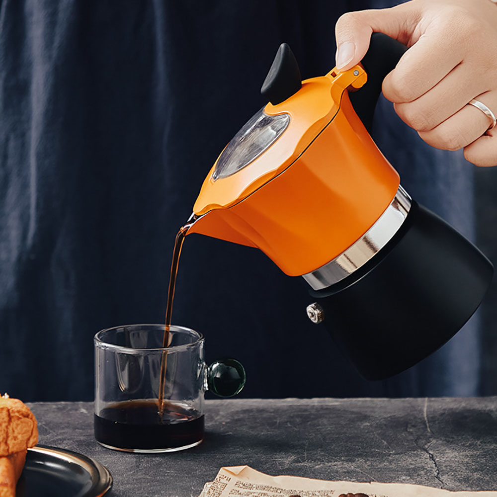 Juego de ollas Moka con cubier - Coffee Equipment Wdt reseña y precio