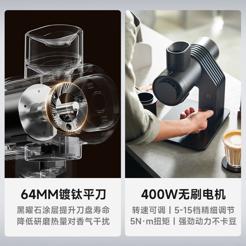 Molinillo de Café Profesional  - Coffee Grinder Burr Flat reseña y precio
