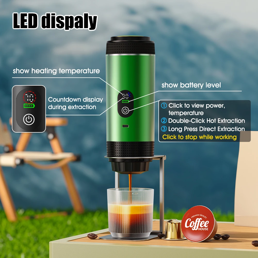 Cafetera expreso portátil eléc - Coffee Equipment Wdt reseña y precio