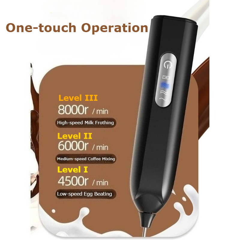 Nuevo Espumador de Leche Eléct - Coffee Equipment For Home reseña y precio