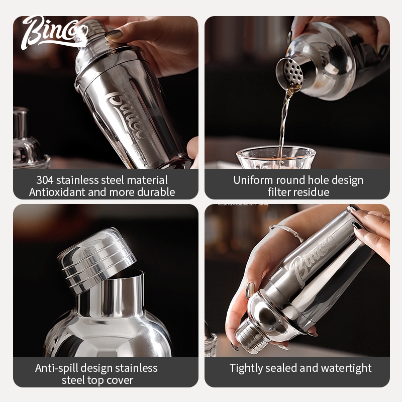 BINCOO Juego de Vasos Mezclado - Coffee Equipment And Tools reseña y precio
