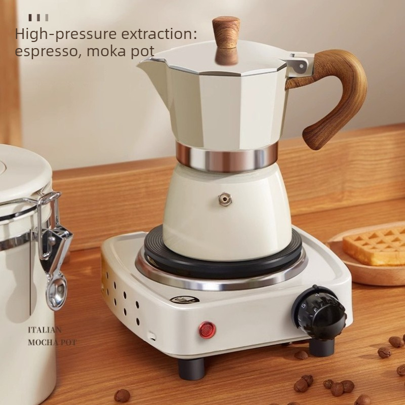 Cafetera Moka de 150ml/300ml,  - Coffee Equipment Wdt reseña y precio